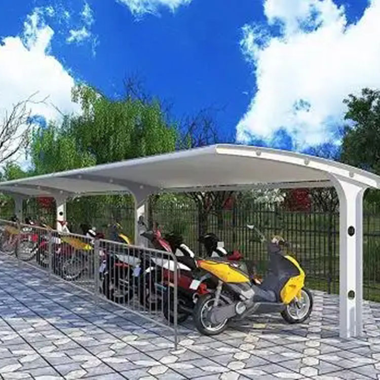 泊头市膜结构电动车棚